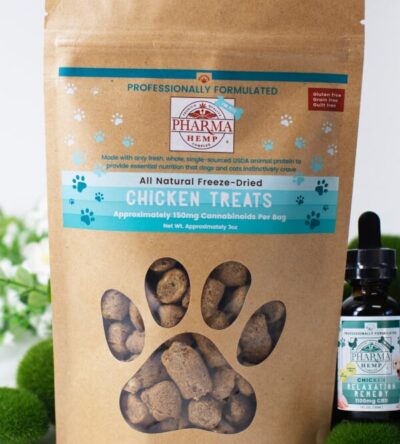 Organic dried dog food